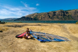  Prêt pour la planche à voile 